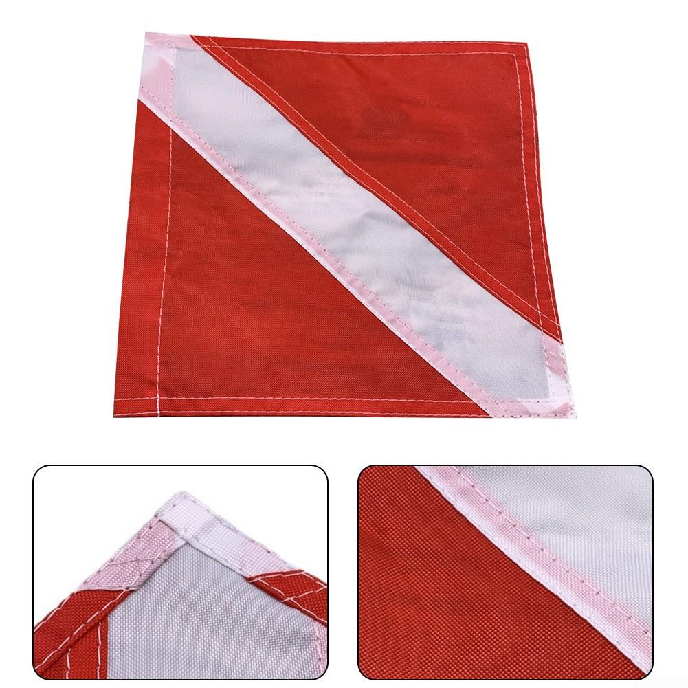 Boat Diver Down Dive Flag Red White Stitching Flag