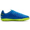 Nike Jr. Legend 8 Club TF Rutschfest Abriebfest Niedrig geschnitten Kinder Fußballschuhe Blau Grün Kinder AT5883-474