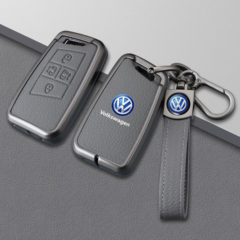 Valve Stems Caps Zinc Alloy Car Key Case Cover Holder Shell Protection For VW Volkswagen Magotan GTE Passat B6 B7 B8 CC Auto Key
