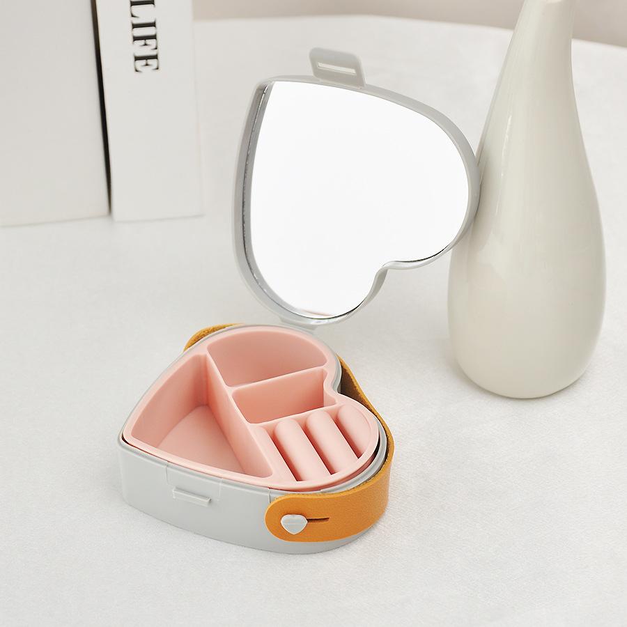 Ring Storage Box Luxurious Necklace Organizer Velvet Jewelry Box Elegant Pendant Storage Case For Travel Anniversary Jewelry