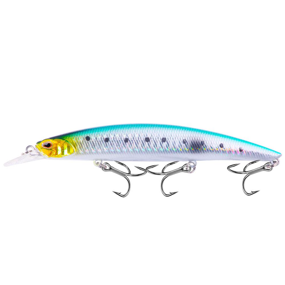 

Джерк Минноу Рыбалка Тяжелая Приманка 13,5 см/13 г Тонущая Дальний Заброс Катящиеся Воблеры Крэнк для Окуня Морская Рыбалка Песка