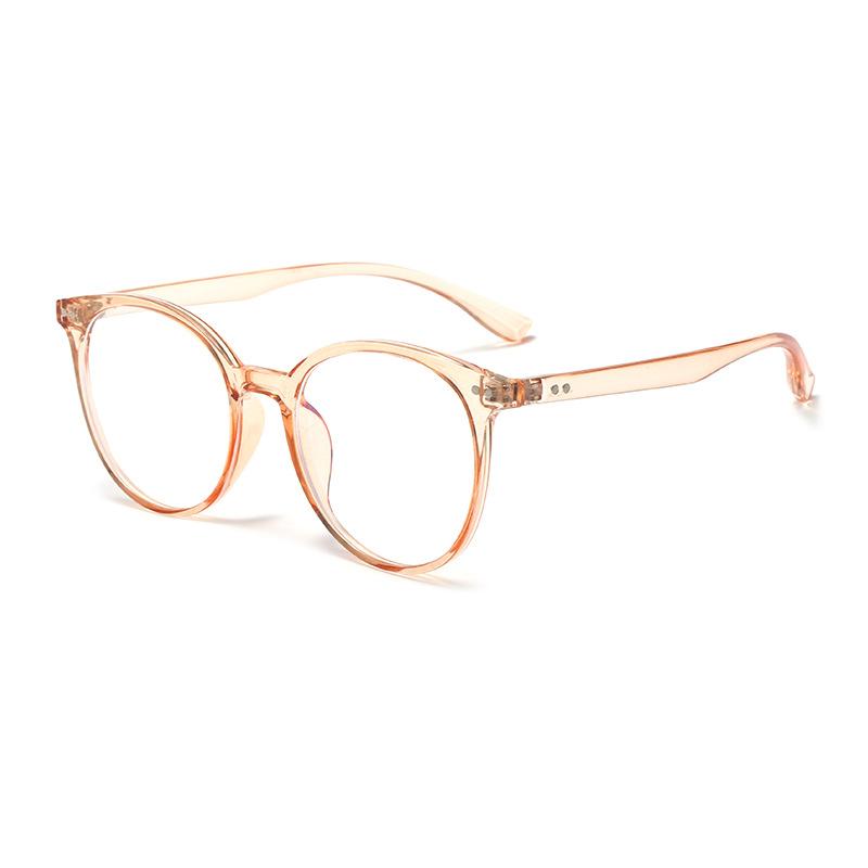 Anti-Blue Light Glasses Exquisite Round Eyewear Women Men High Quality Eyeglasses Blue Light Blocking Man Lady Computer Eyeglas