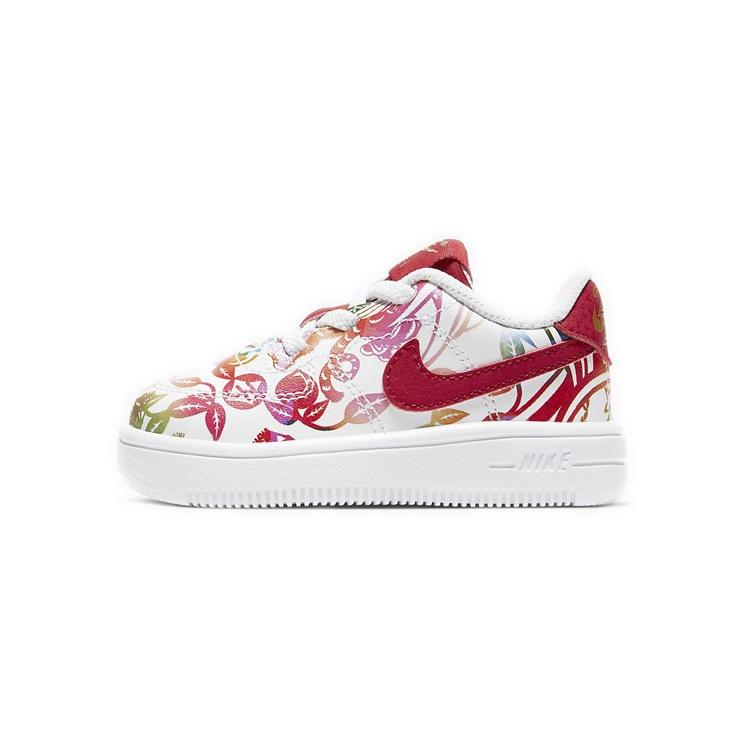 (TD) Nike Force 1 18  Gym Red  Baby CU2986-961 EU 27