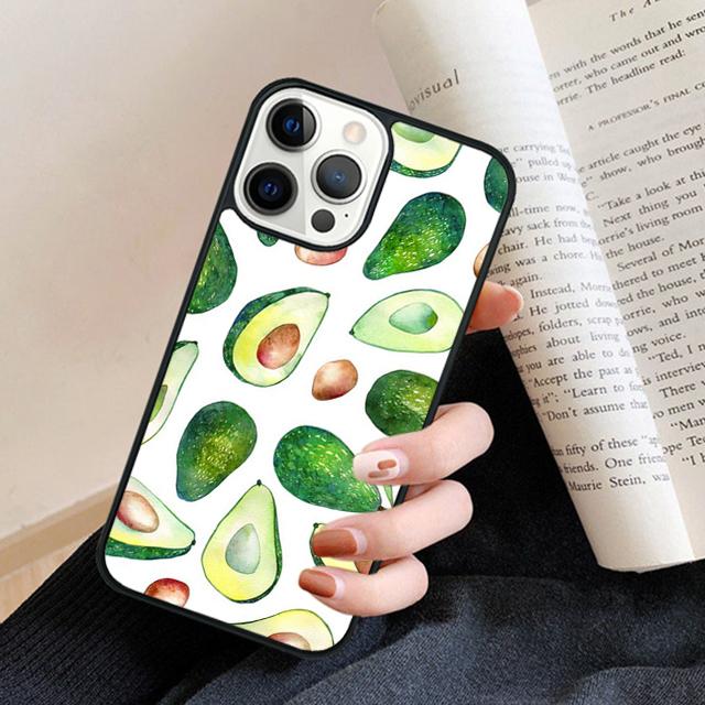 avocado Pattern phone Case Cover For IPhone 18 17 Air 16 15 14 Plus for apple 16 11 12 13 Pro Max coque