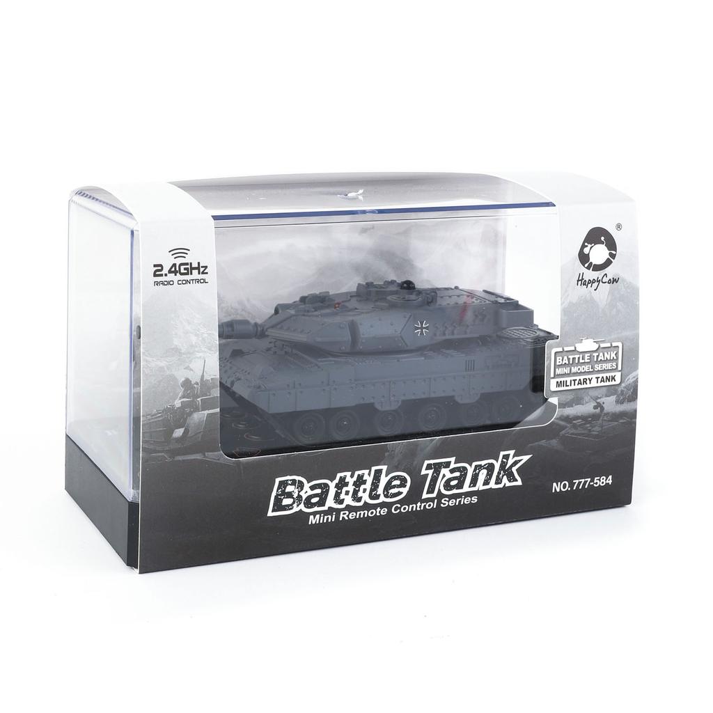 RC Mini Leketøy Tanker Fjernkontroll Kamp Militær Tank Modell RTR 170 Graders Rotasjon Tårn med Infrarødt System Guttegaver