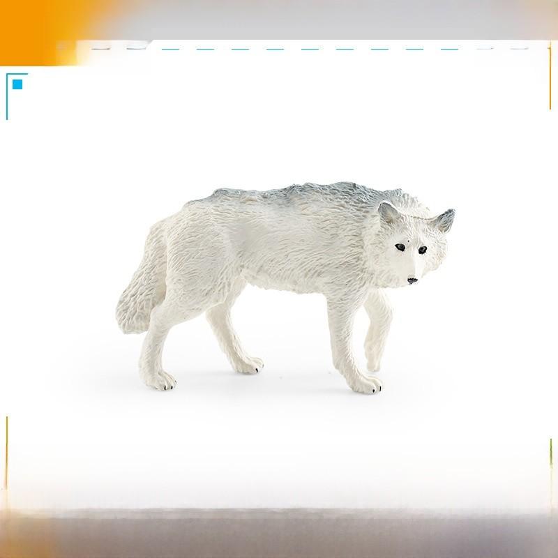 Childrens Animal Figurines Pvc Collection With Realistic Wolves And Huskies For Learning And Display