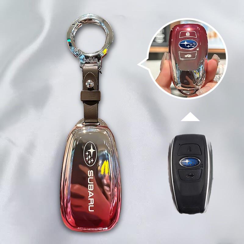 Soft TPU Car Smart Key Case Cover Shell Fob Holder For Subaru BRZ STI XV SV Forester Legacy Outback Crosstrek Impreza WRX Ascent ysi8