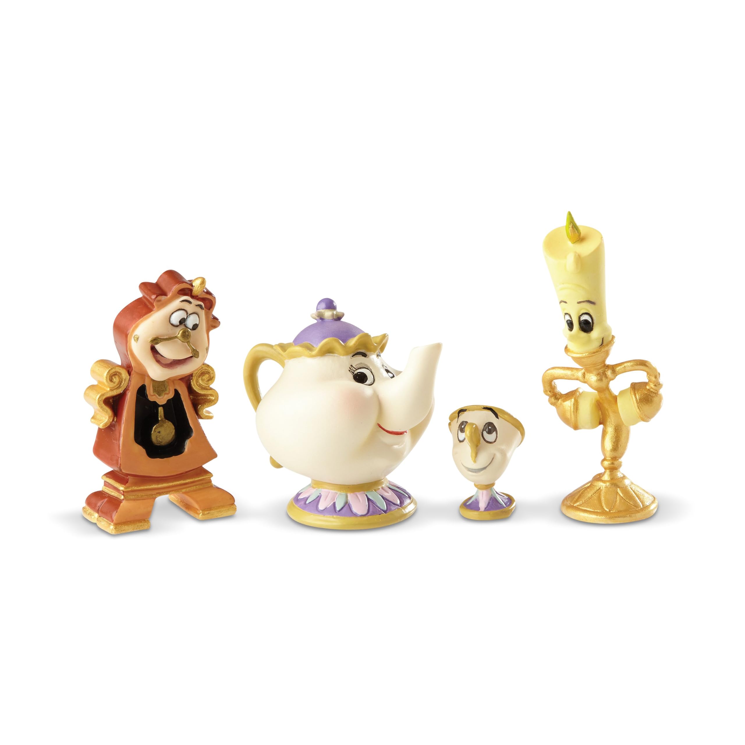 

enesco Enesco Disney Showcase Красавица и чудовище Фигурка Набор Многоцветный