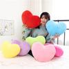 Pink Color for  Birthday Home Decorative Heart Plush Pillow Heart Shape Stuffed Pillow Soft Pillow