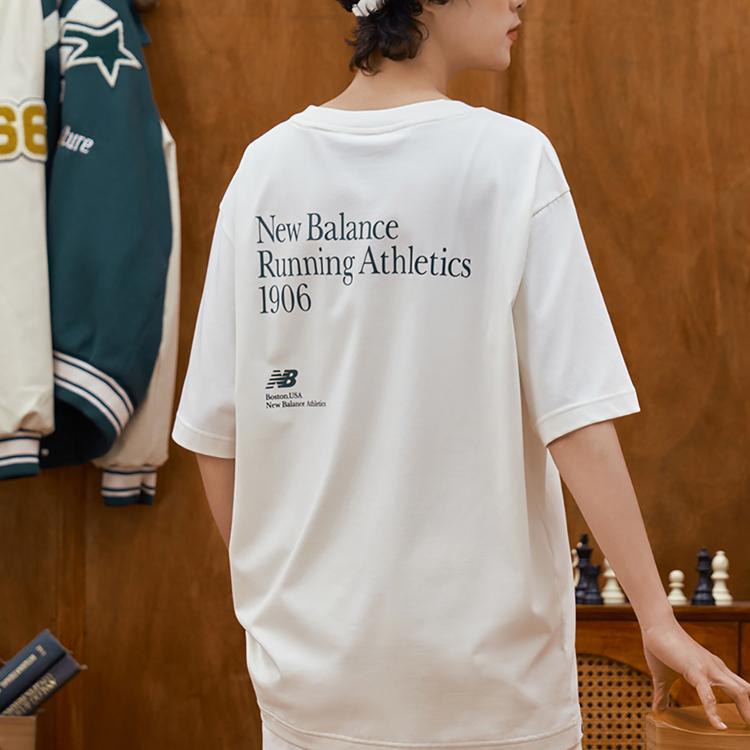 New Balance Casual Tee White 5ED25433-IV