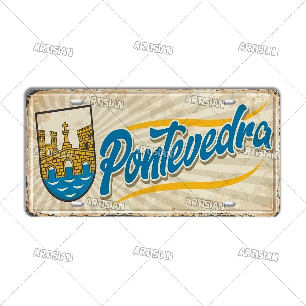 Garage Bar Metal Wall Sign, Auto Interior Decor Plaque 20x30cm