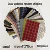 Pre-dyed Small Fabric Scraps for Doll Clothes and Patchwork Quilts with Needle by Hai Leide Zhu