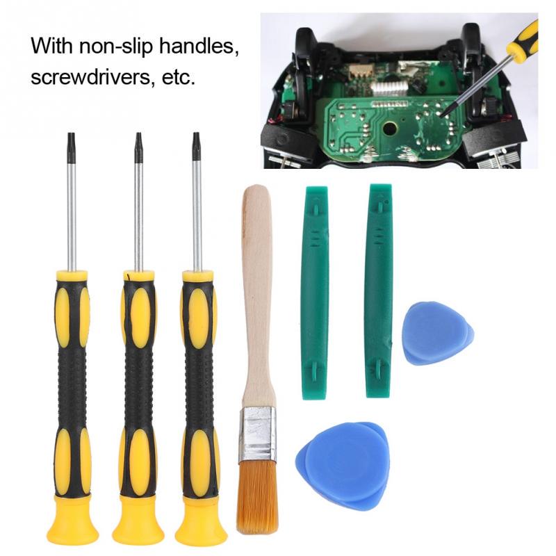Buy 8PCS Game Console Handle Dismantle Repair Tools Kit Screwdriver Set