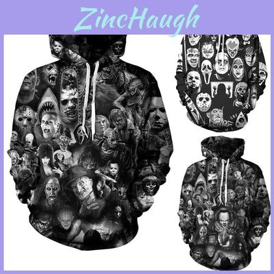 Vibrant 3d Print Skull Hooded Sweatshirt For Men And Women With Soft Breathable Material