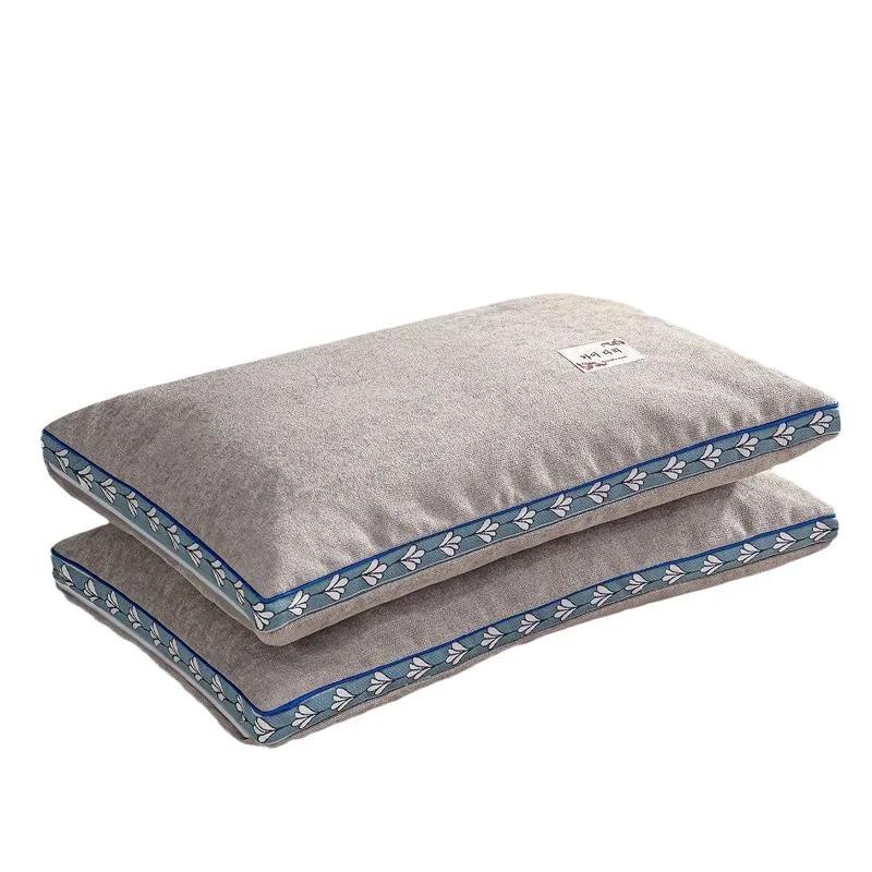 Pure Buckwheat Husk Pillow Cervical Pillow Adult Cervical Pillow