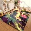 1PC Japanese Anime Theme Carpet Pokemon Meowscarada Print Rug Living Rooms Bedroom Entrance Door Decor Mats, Next Day Shipping