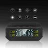 Solar-powered tire pressure monitoring system with automatic backlit LCD screen. (Automotive parts)