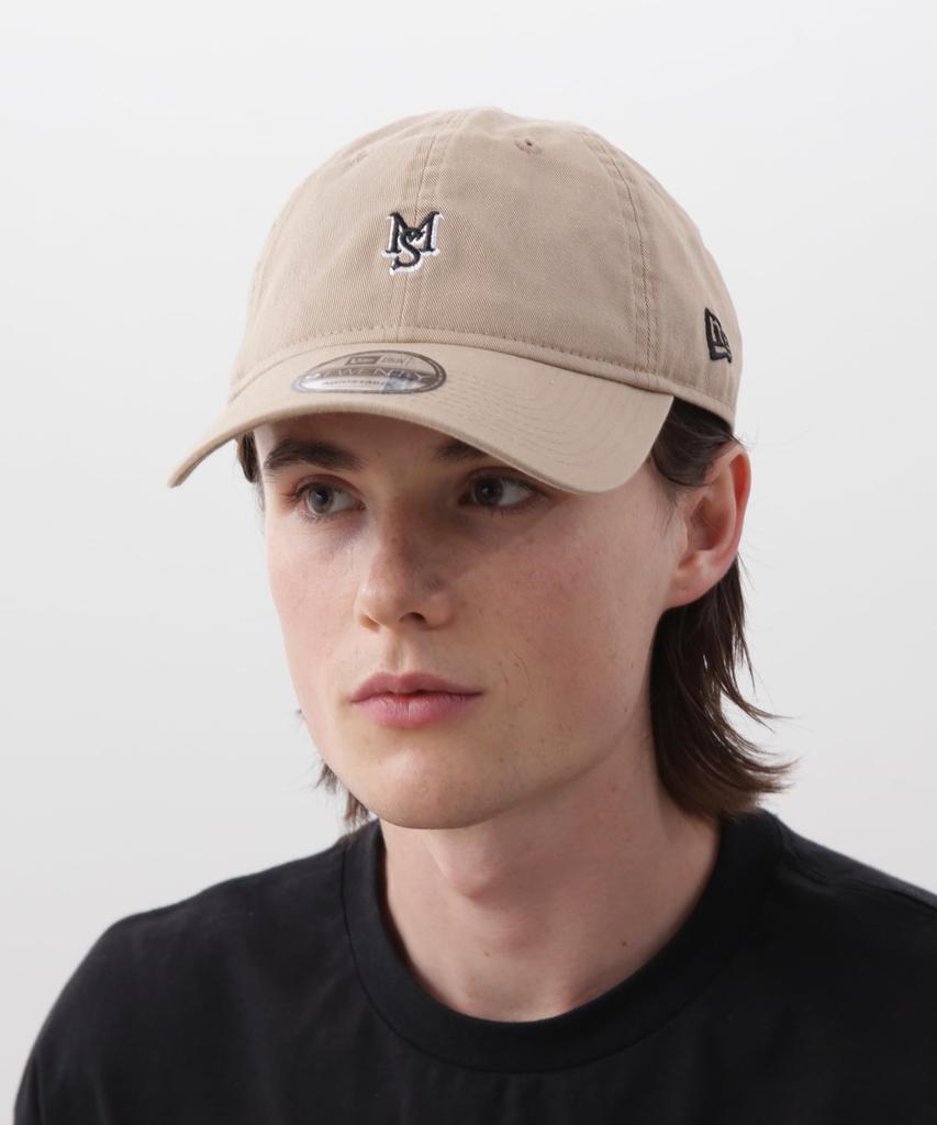 Manastash NEW ERA 9TWENTY MINI LOGO CAP, Mini Logo Cap for Women, F 386, Camel, 792-5974003