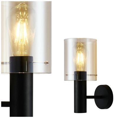 Kinkiet Sardo WL-5581-1A-BK+AMB Italux
