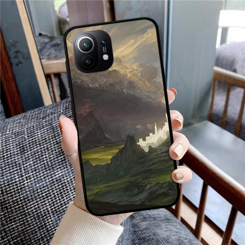 L-Lord-Of The-Rings Phone Case For Xiaomi Mi 5X 8 9 10 11 12 Lite Pro 10T PocoX3pro PocoM3 Note 10 Pro Lite