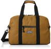 Outdoor Products 2-Way Boston Bag, Large Capacity 40L, Travel/Gym Bag, Luminous Metal-Look Zipper, Brown