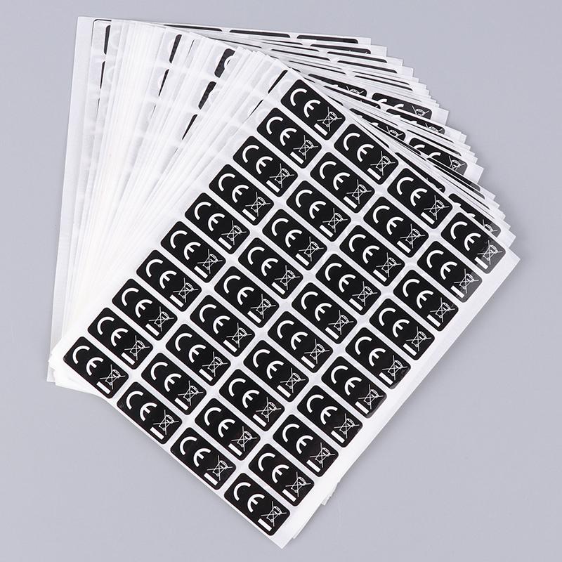 

Европейский союз стандарт CE мусорный контейнер этикетка Weee переработка логотип прозрачный самоклеящийся CE наклейка 1000 шт. as the picture