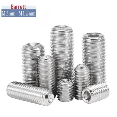 316 Stainless Steel DIN916 Concave Point Hex Socket Set Screws
