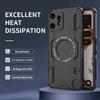 For Nothing CMF Phone 2 Pro Magnetic Case Butterfly Armor Hollow Heat Dissipation PC+TPU Phone Cover