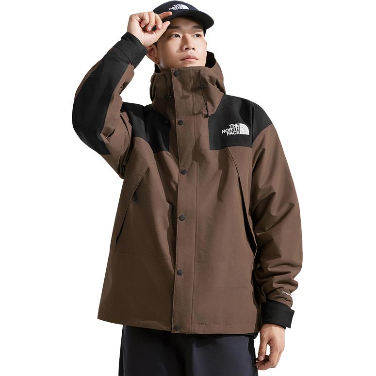 The North Face Urban Exploration Wasserdicht, Winddicht und Abriebfest Windjacke Herren Rauchbraun NF0A88XF-5EX