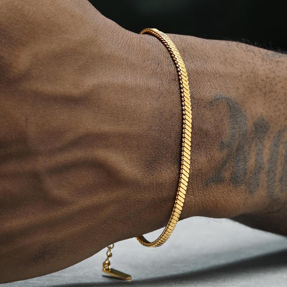 Fashion Stainless Steel Cuban Chain Bracelet for Men Women Unisex Couple Wrist Hand Jewelry Trendy Gift