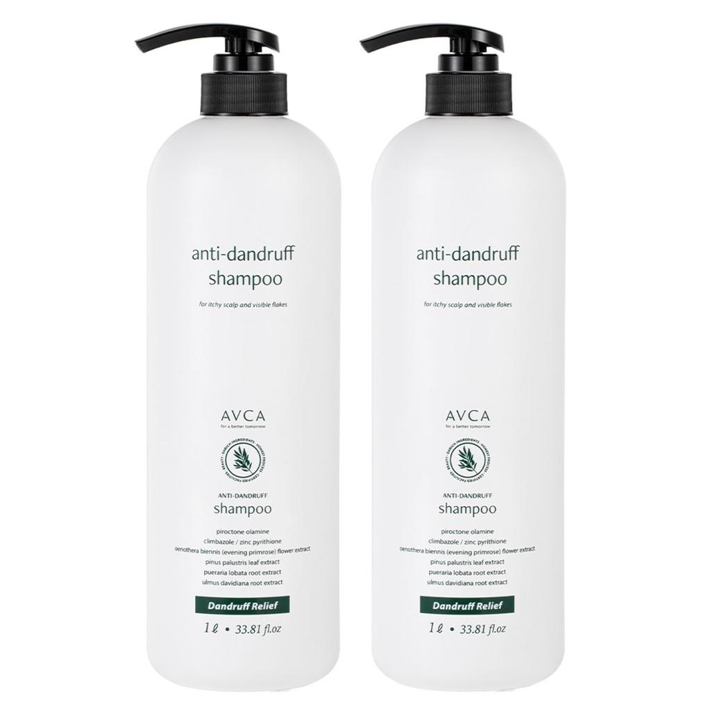 Clinic Itchy Scalp Control Dandruff Care Shampoo 1000ml 2 Bottles