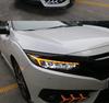 Tenth-Gen Civic Dragon Wing LED Headlights: Flowing Turn Signal & Daytime Running Lights