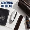 Stainless Steel Mini Portable Beard Trimmer Professional Cutting Machine Beard Barber Razor  Travel