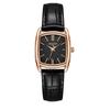 Jyullieoseu Ja-1364 Square Women'S Leather Watch