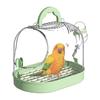 Escape-Proof Buckle Bird Carrier Portable Parrots Carrying Case Bird Transport Cage  Outdoor