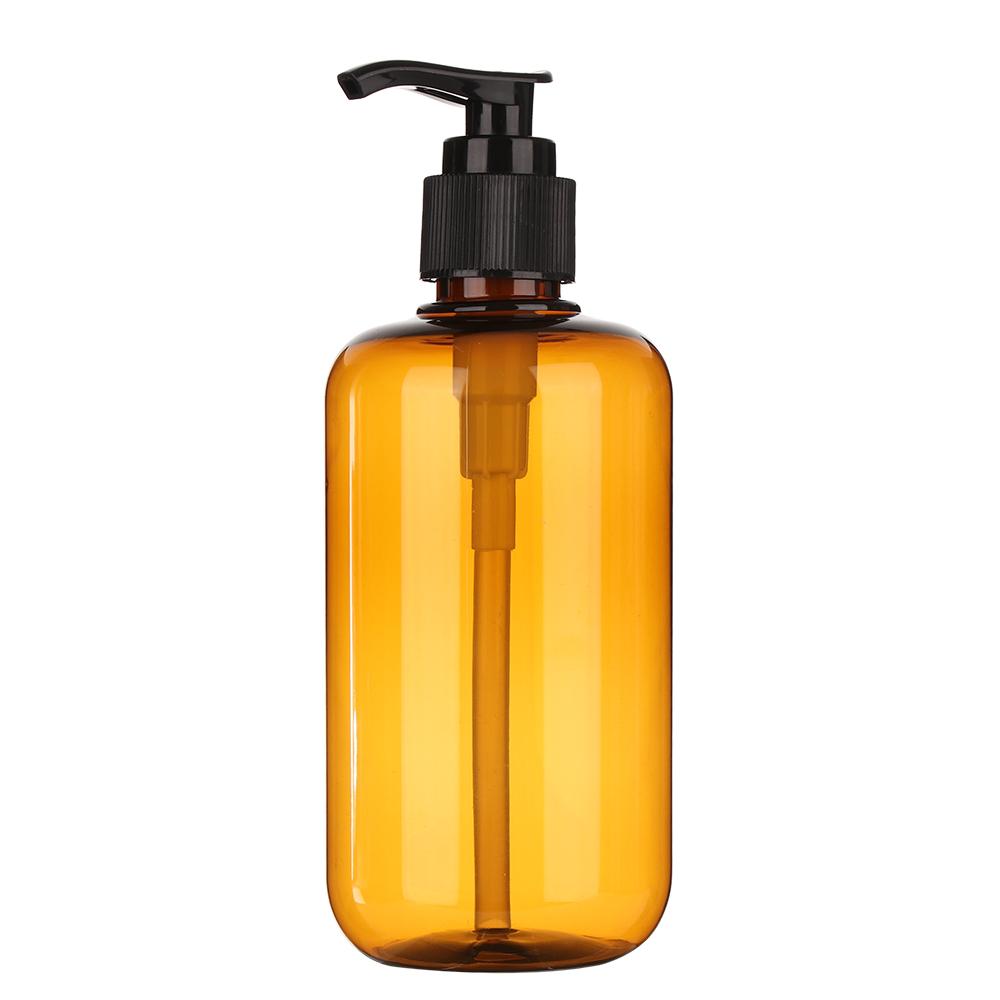 Shower Gel Bottles Plastic Pump Container Shampoo Shower Gel Hand Sanitizer Liquid Split Bottle 100/200/300ml Bathroom Supplies