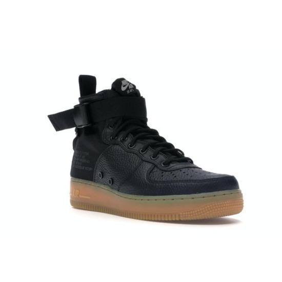 Nike Air Force 1 SF Mid Schwarz Gummi - 917753-003