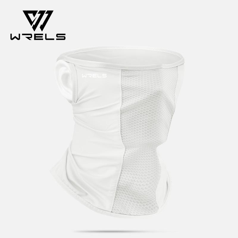 WRELS Ice Silk Sunscreen Mask Summer Sun Protection Breathable UV Resistant Windproof Uv Mask for Cycling Hiking Outdoor Sports