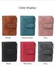 Women's Retro Wallet RFID Anti-theft Short Wallet Handbag Trifold Large Capacity Card Holder Coin Purse ID Card Credit Card Holder Wallet
