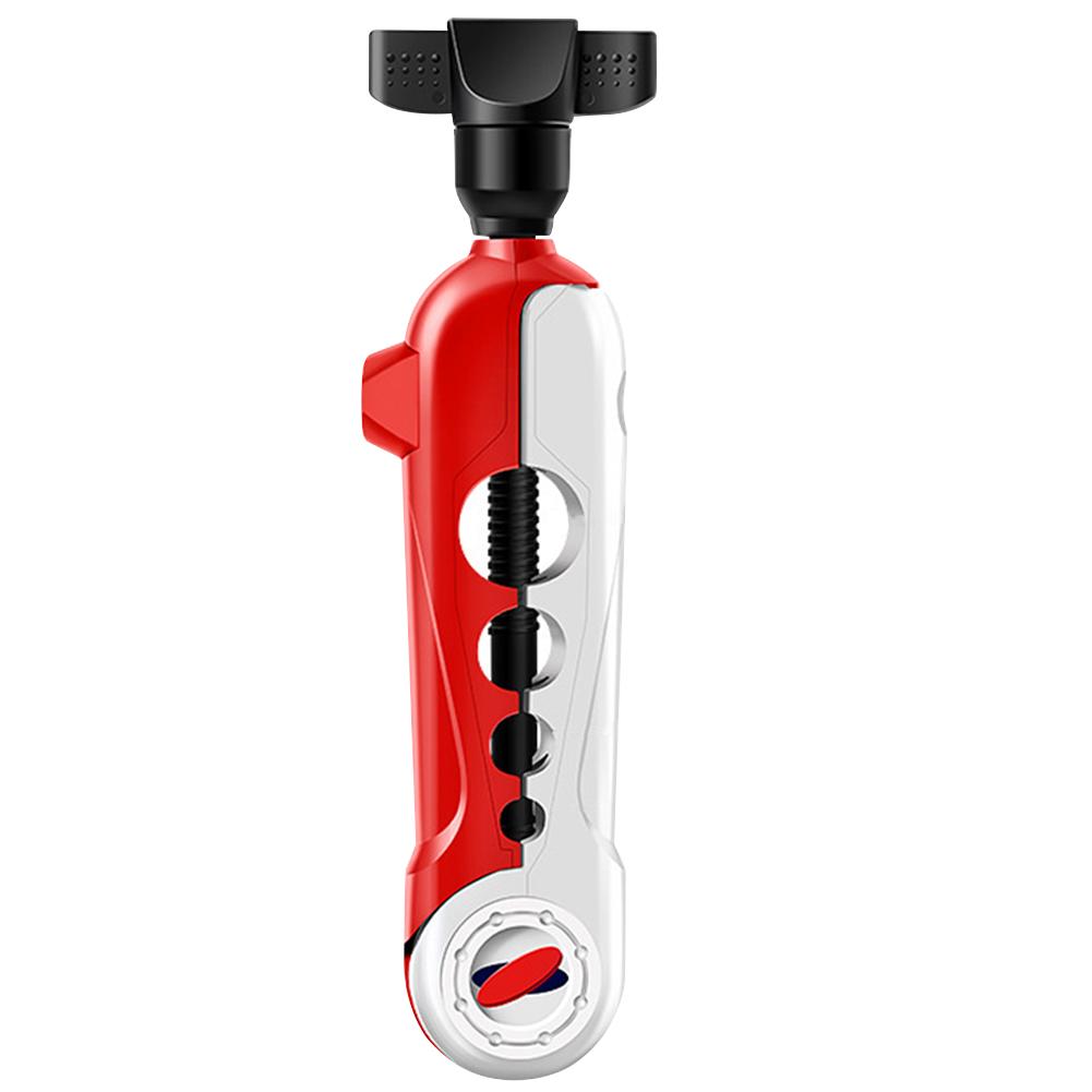 Mini fiskesnørespole Justerbar fiskesnørerullemaskin Fiskesnøreverktøy for å spinne hjul og kastesneller