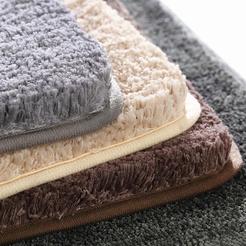 Crystal Velvet Non Slip Absorbent Bath Mat Floor Mat Doormat For Bathroom Entryway Indoor Use