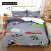 3D Print Anime Astro Bot Bedding Set Single Twin Full Queen King Size Bed Set Adult Kid Bedroom Duvet Cover Sets Home Textiles
