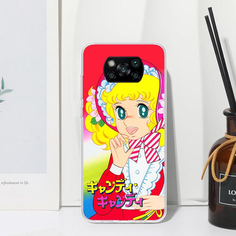 

Anime Candy Phone Case For Xiaomi Poco X7 X6 X5 M7 M8 Pro F7 Ultra Redmi 15C 15 13C 13 12C 12 10 10C 10A Art Fundas Poco X7 X6 X Redmi 12