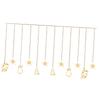 LED Curtain Light IP43 Water Resistant Romantic Decorative USB Curtain String Lamp for Bedroom Livin