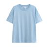 Neutral Pure Cotton T-shirt Solid Color Short Sleeved Men's Loose Round Neck T-shirt