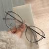 New Fashion Women'S Glasses Frame Cat Eye Shape Anti Blue Light Glasses Women  Material Computer Glasses