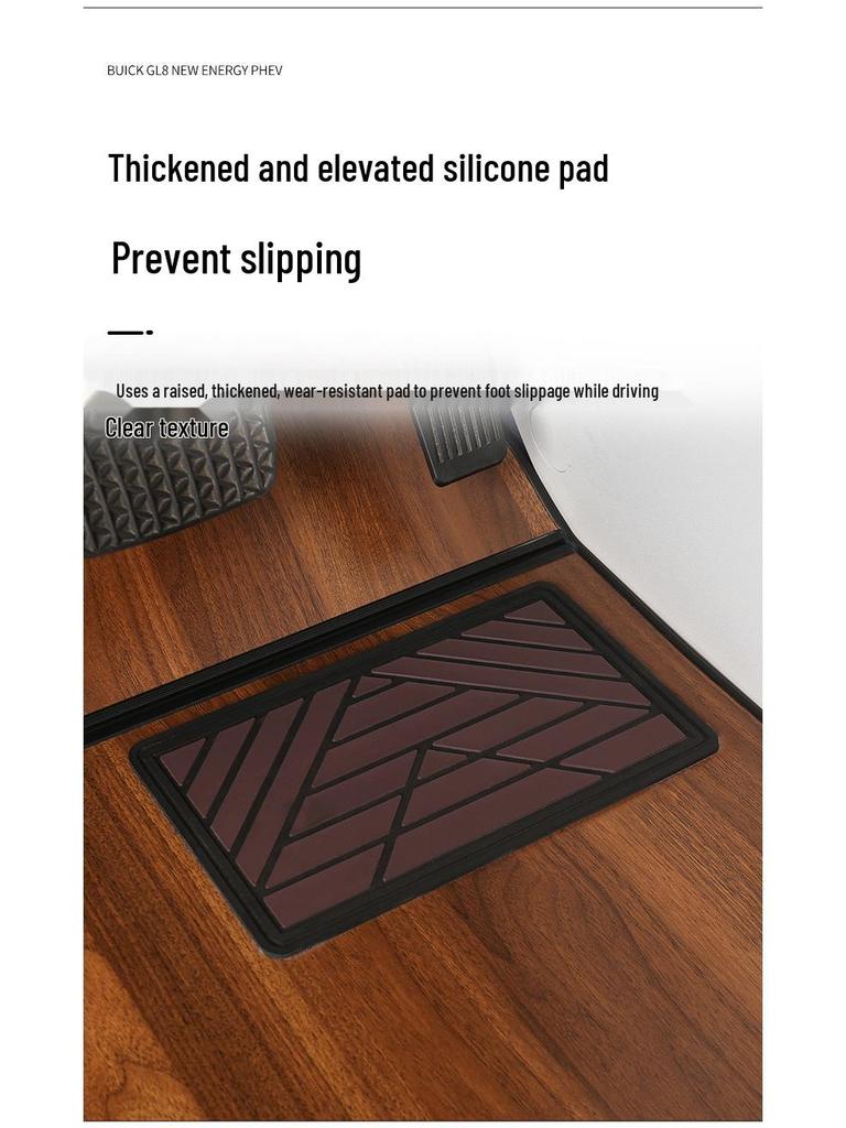 2024-2025 Buick GL8 PHEV Interior Upgrade: Solid Wood Flooring & Full-Coverage Mats.