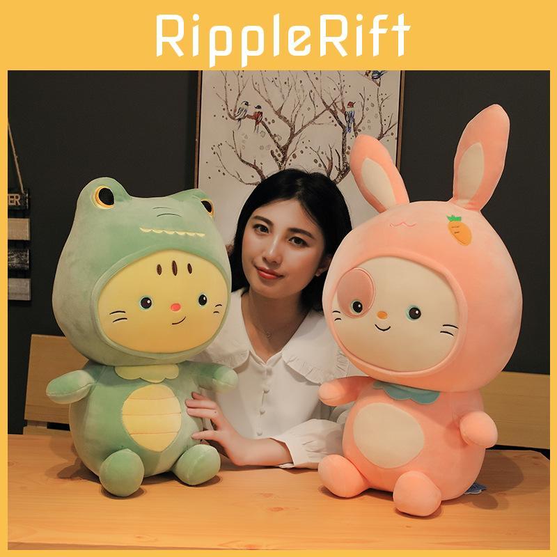 Light 45cm Enchanting Green Cat Stuffed Animal Plush Toy For Weddings And Birthday Celebrations