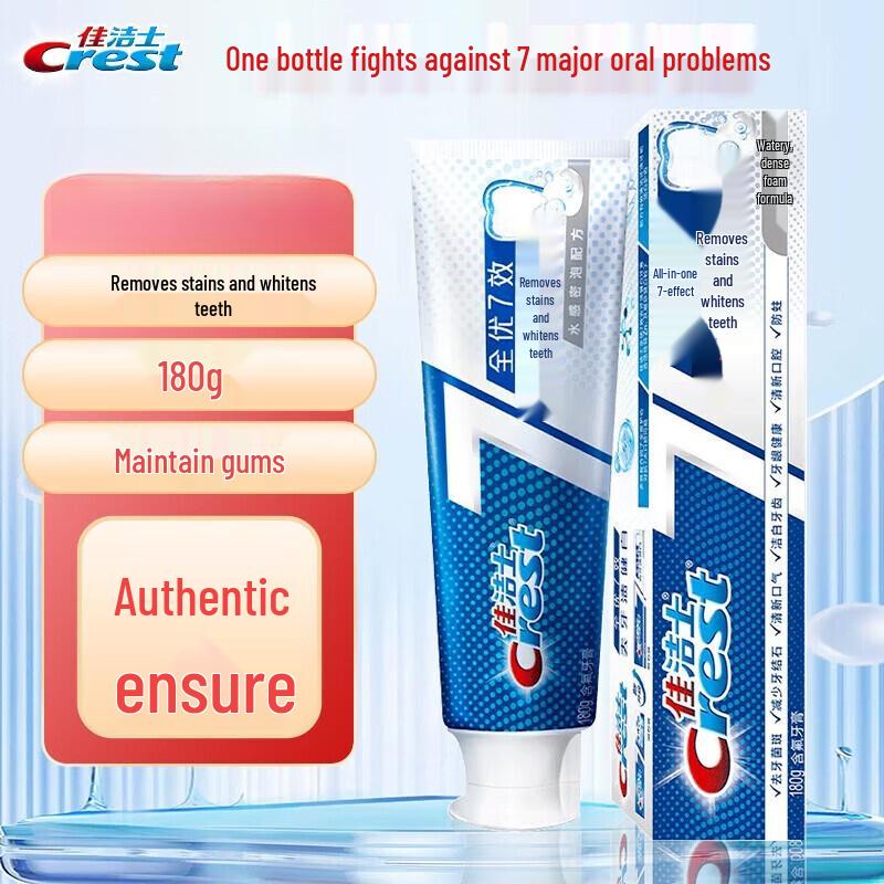 Crest All-in-One 7 Effects Whitening Toothpaste