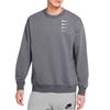 Nike French Terry Swoosh Gradient Crew Neck Sweatshirt Spring Season Men Tops Iron-Grey DB9408-022